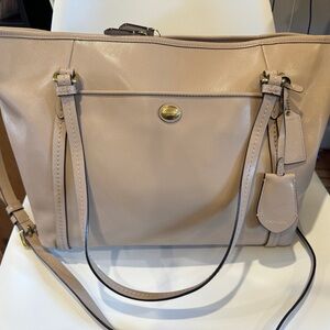 Coach Beige Tote